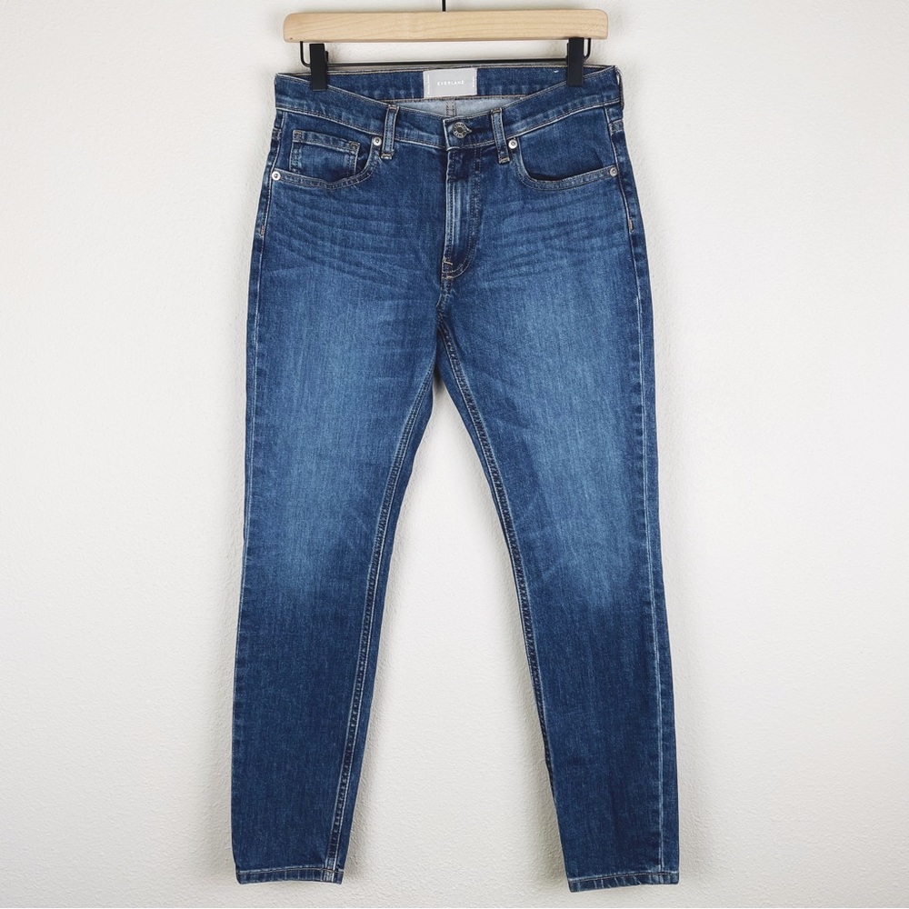 Everlane Mid Rise Medium Wash Jeans